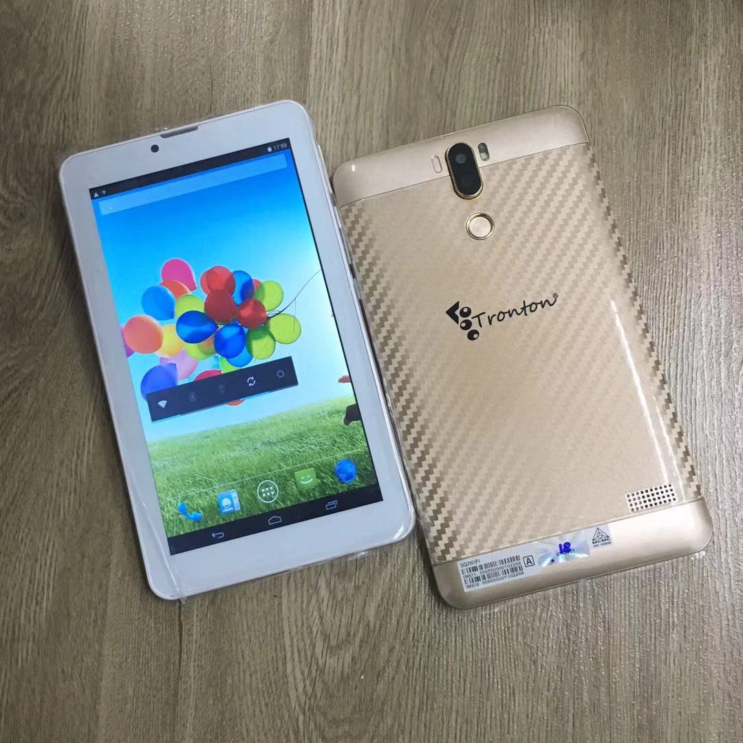 (GOLD)TRONTON P1a 7''inch DUAL-SIM 3G CALL TAB TABLET 95% NEW